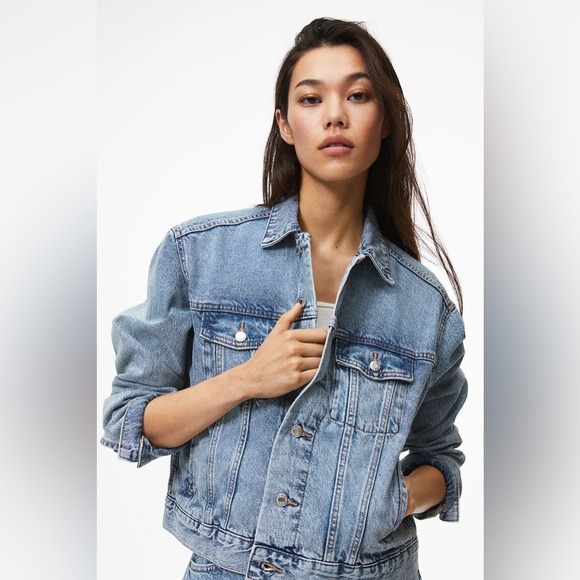 Awesome All saints denim jacket!!! ✨ - Picture 1 of 6